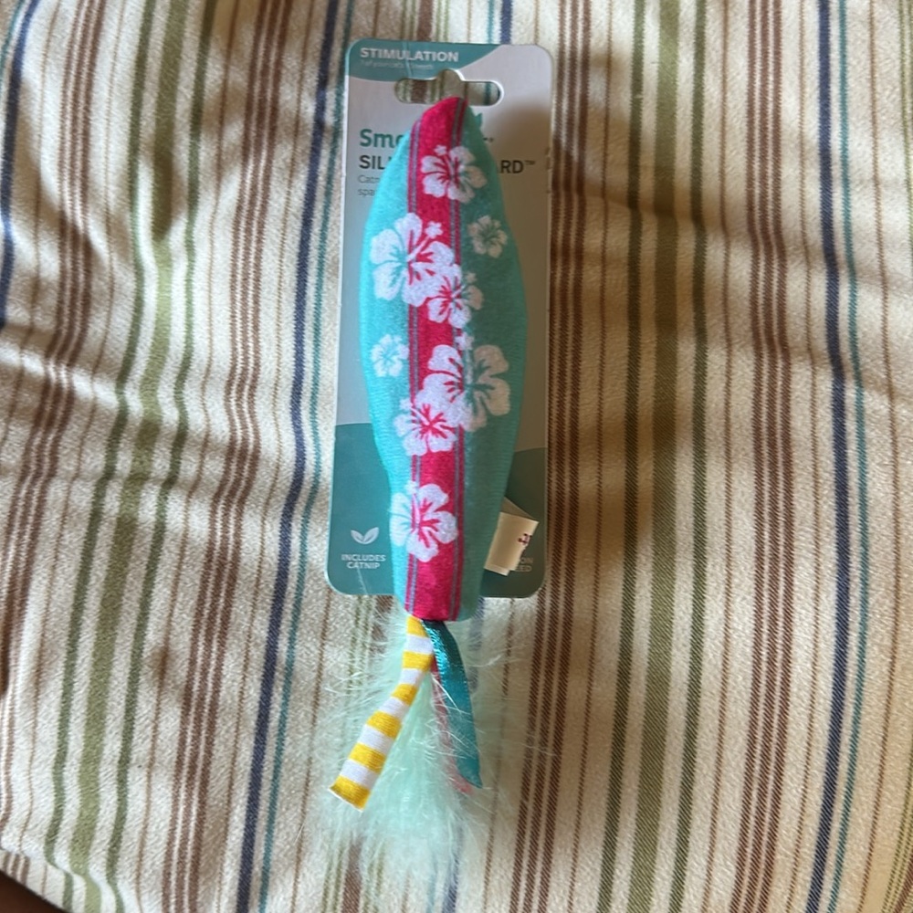 SmartyKat Silly Surfboard Catnip Cat Toy